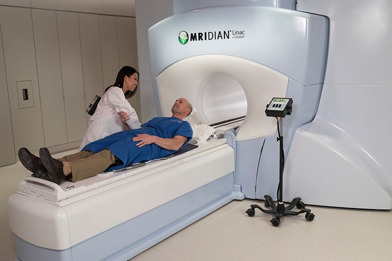 MRI guided radiation therapy